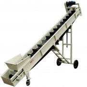 大傾角皮帶輸送機的結(jié)構(gòu)、特點